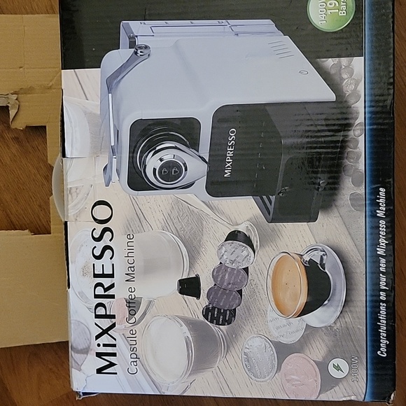 Mixpresso Kitchen Mixpresso Capsule Coffee Maker Single Serve